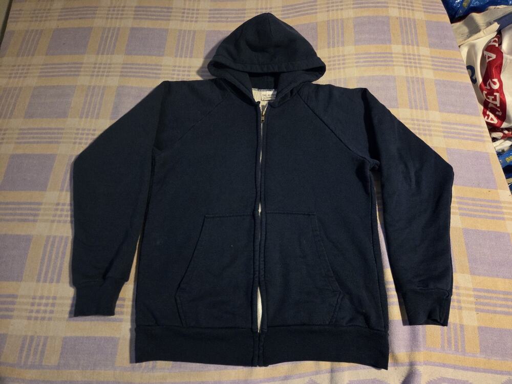 Vintage 90s Camber Chill Buster Blue Thermal lined Zip Up Hoodie Small USA Made